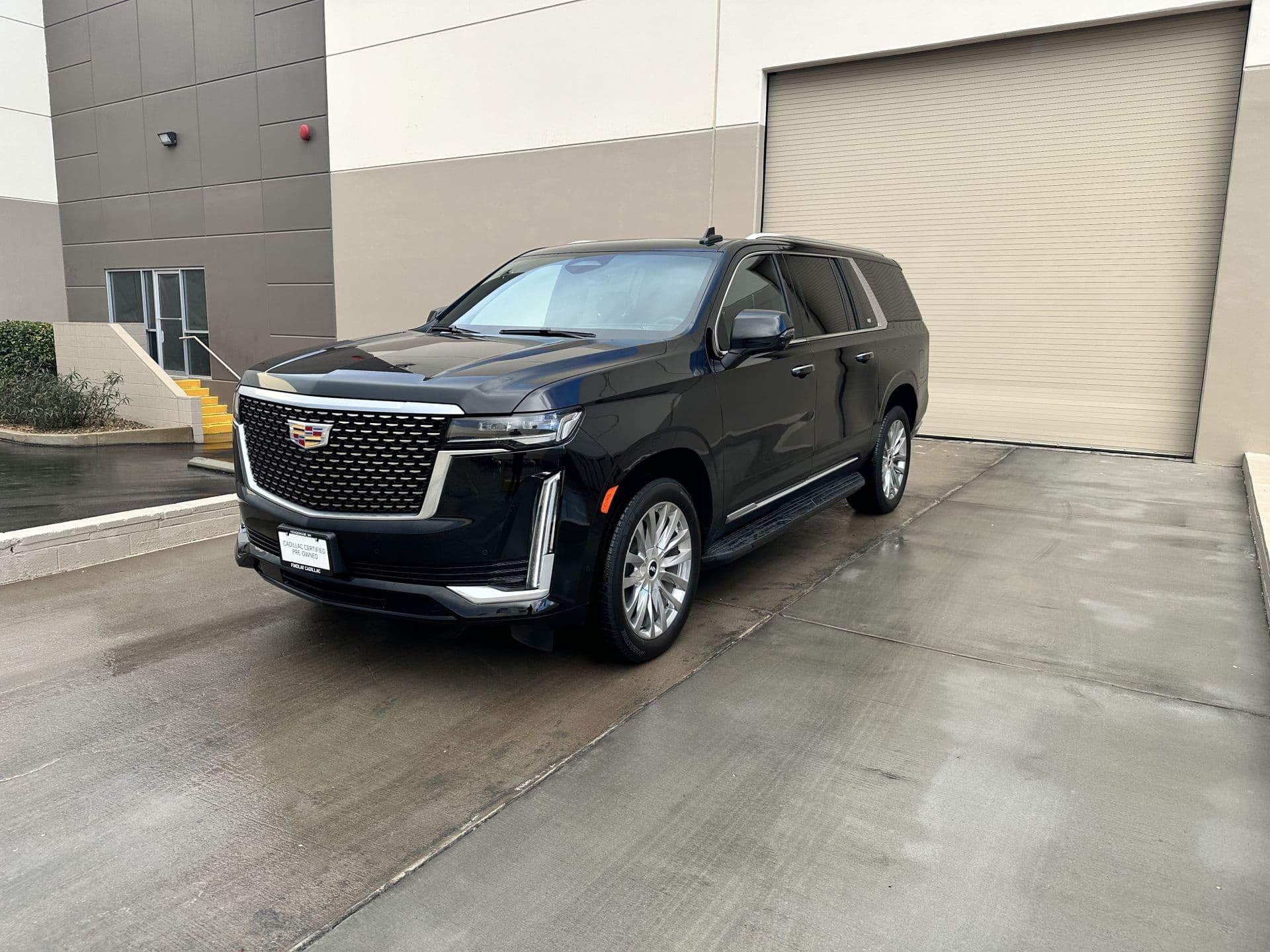 White Cadillac Escalade rental in Las Vegas